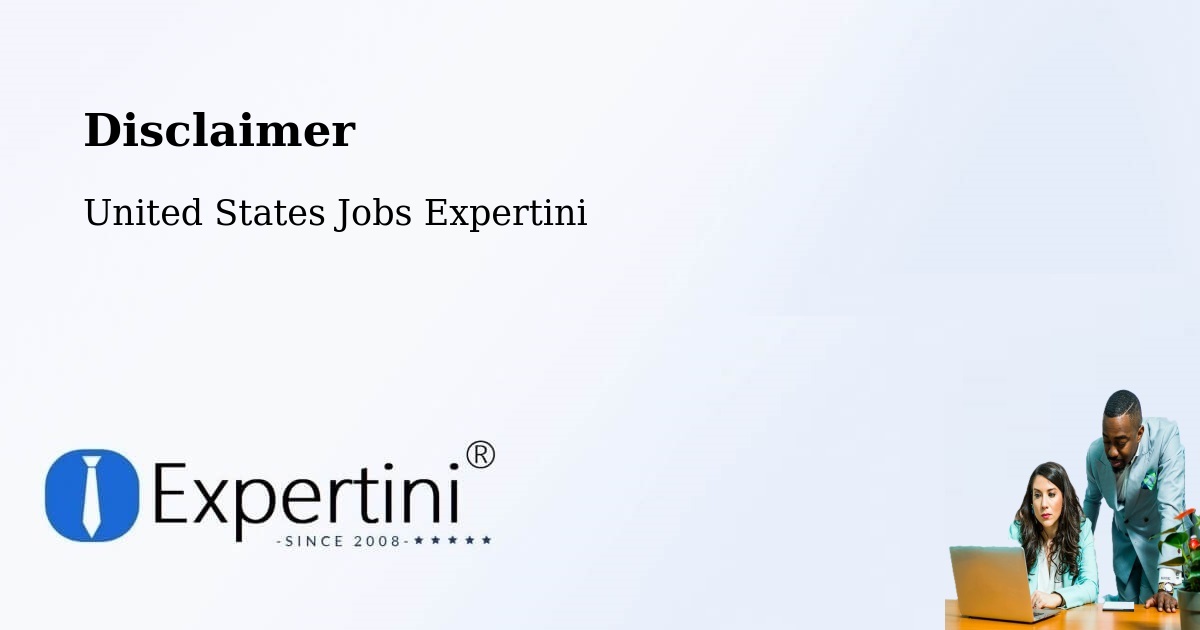 Disclaimer – Providence - United States Jobs Expertini